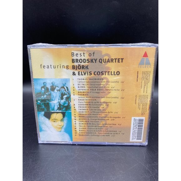 Best of Brodsky Quartet Featuring Bjork Elvis Costello CD new - Picture 4 of 4